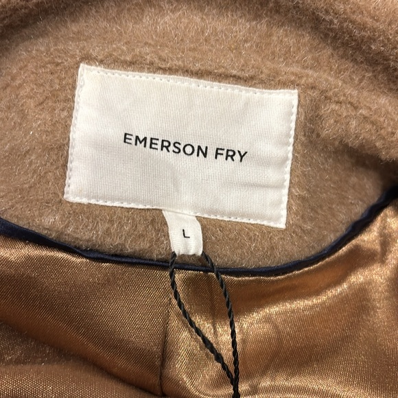 Emerson Fry Double Breasted Camel Coat - Picture 7 of 8